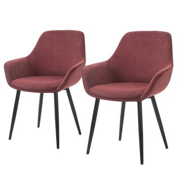 Chaises à accoudoirs Morgedal (lot de 2)