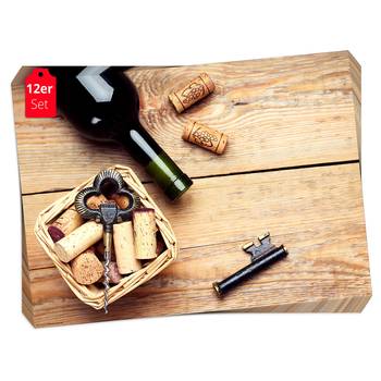 Sets de table Vin (lot de 12)