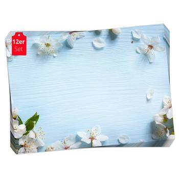 Placemats Appelbloesems (set van 12)