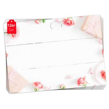 Sets de table Roses III (lot de 12)