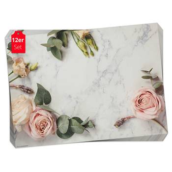 Sets de table Roses II (lot de 12)