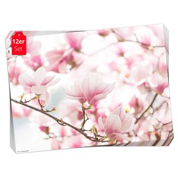 Sets de table Magnolias (lot de 12)