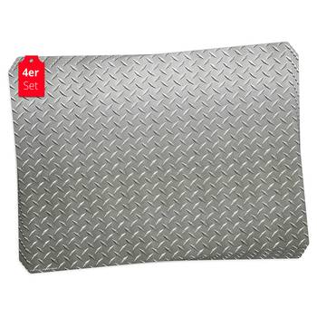 Placemats Plaatstaal Patroon (set van 4)