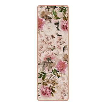 Tapis de yoga Pivoines I