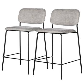 Chaises de bar Mun - Lot de 2