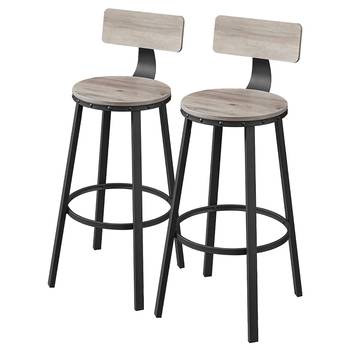 Chaises de bar Sunlands (lot de 2)