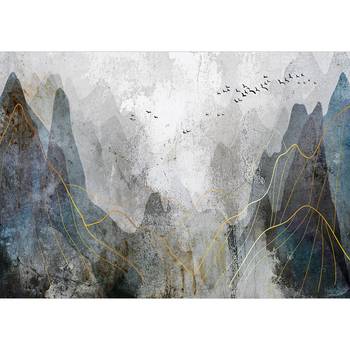 Papier peint intissé Misty Mountain Pass