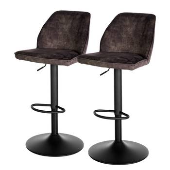 Tabourets de bar Prace - Lot de 2