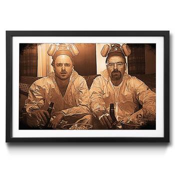 Quadro con cornice Breaking Bad