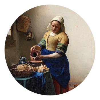 Fotobehang Vermeer Melkmeisje Kunst