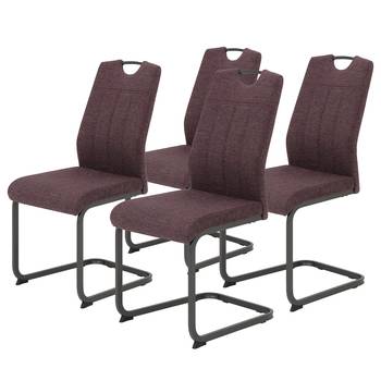 Chaises cantilever Cotulla II (lot de 4)