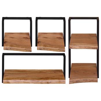 Set wandplanken Kaawo I (4-delig)