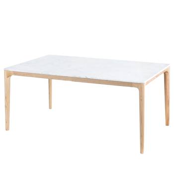 Eettafel FUNCHAL met marmeren tafelblad