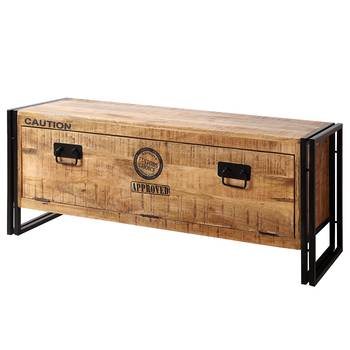 Banc en bois massif Iron