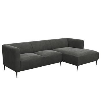 Hoekbank DUNKELD 2,5-zits + chaise long.