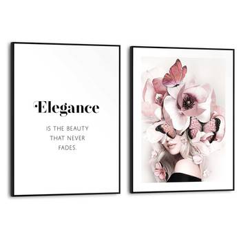 Afbeelding Flower Elegance 2-delig