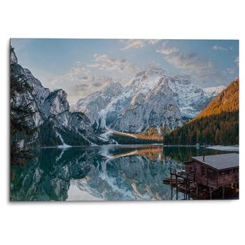 Metallbild Pragser Wildsee