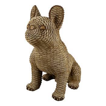 Figur Mops Rattan