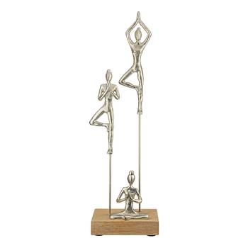 Skulptur Yogagruppe