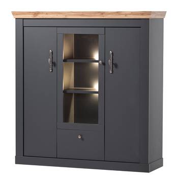 Gecheer Credenza in Legno Massello di Pino Marrone Miele,Mobile Credenza,Credenza  Soggiorno Alta,Libreria Moderna,Mobiletto Multiuso, Armadietto,Credenza  Soggiorno Moderno,Credenza Alta per Cucina : : Casa e cucina