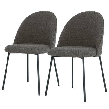 Chaises capitonnées Limaya - Lot de 2