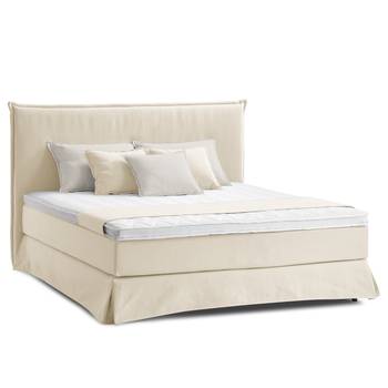 Boxspringbett AVELLINO mit Husse