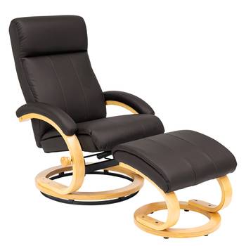 Relaxfauteuil Vancouver met hocker