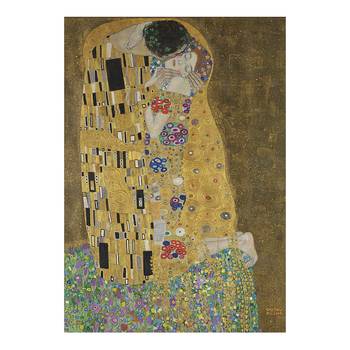 Impression sur toile Le Baiser de Klimt