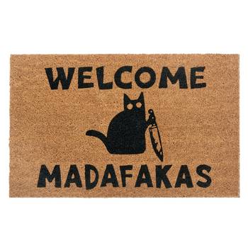 Deurmat Kokos Welcome Madafakas