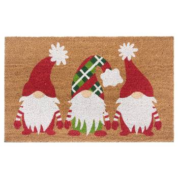 Paillasson fibre coco Christmas Gnomes