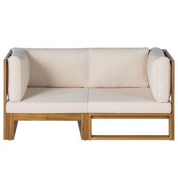 Akazienholz Loungeset Mavre 2-teilig