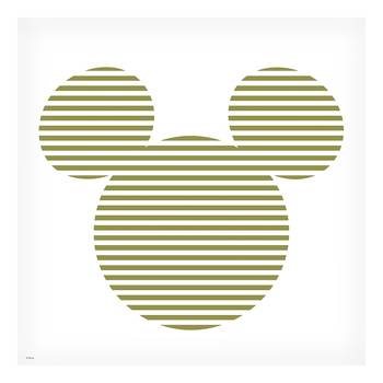 Leinwandbild Mickey Horizontal Stripes