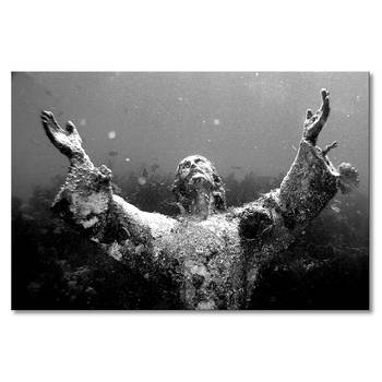 Leinwandbild Christ Of The Abyss