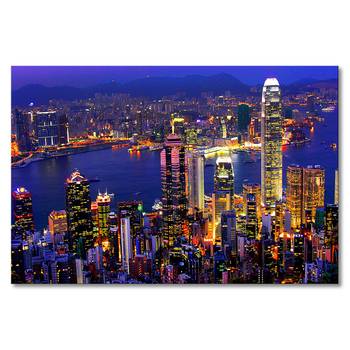 Leinwandbild Hongkong View