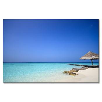 Leinwandbild Maledives Beach