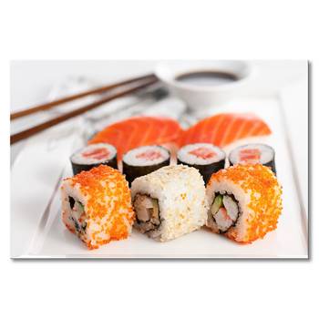 Impression sur toile Sushi