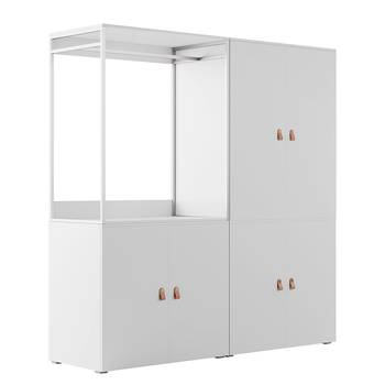 Kleiderschrank Nikko 186 cm Türen