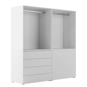 Armoire à vêtements Nikko 186 cm combi