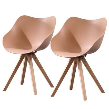 Chaises à accoudoirs Kartor - Lot de 2