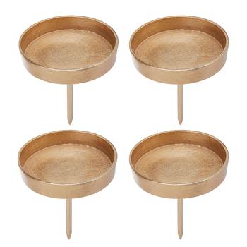 Supports de bougies ADVENT - Lot de 4