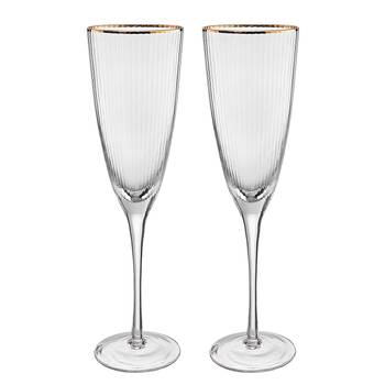 Sektglas-Set GOLDEN TWENTIES 2er-Set