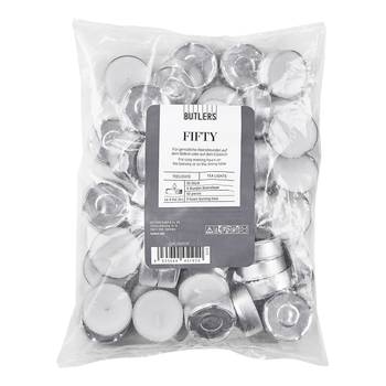 Bougies FIFTY - Lot de 50