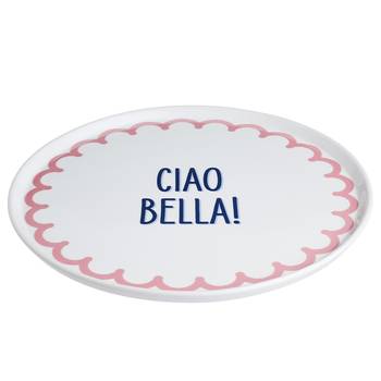 Assiette à pizza VACANZA Ciao Bella