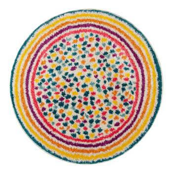 Kindervloerkleed Rainbow Spot Rond