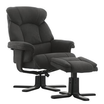 Relaxfauteuil Agnus met hocker