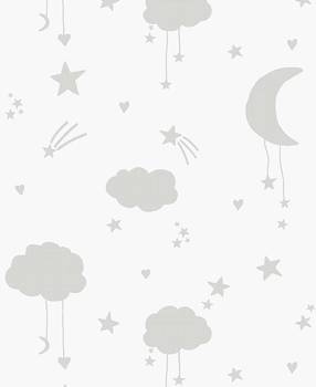 Vliesbehang Moon & Stars