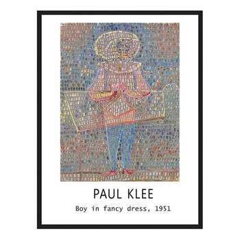 Tableau déco Boy Fancy Dress Paul Klee