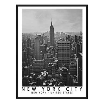 Quadro New York City Black & White