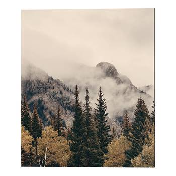 Quadro di metallo Foggy Banff