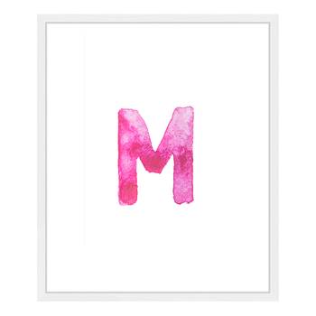 Tableau déco Letter M